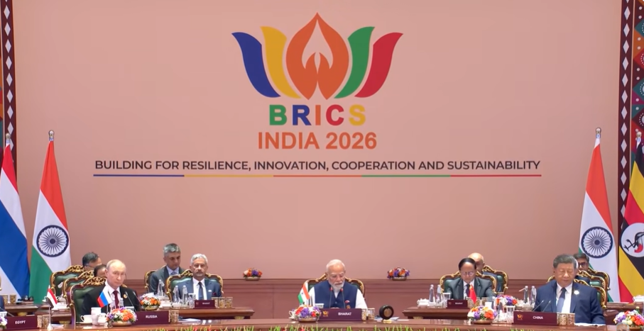 Three powerful leaders on Brics stage