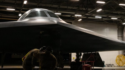 A US Air Force B-2 bomber being prepared for flight, this type of aircraft has been used to drop the bunker buster GBU-57 on bunkers. (Image credit: US DoW) Pickaxe Mountain next? New activity at US bunker-buster test site fuels speculation