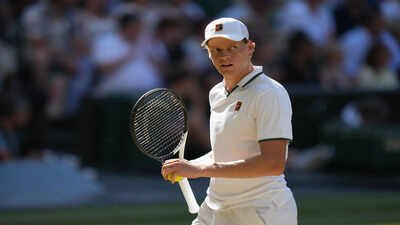 FILE - Jannik Sinner, of Italy, celebrates a point against Alexander Zverev, of Germany, in the men's singles final at Wimbledon Tennis Championships in London, July 12, 2026. (AP Photo/Kirsty Wigglesworth, File) Why world No.1 Sinner cannot afford to skip the Asian swing despite his injury, especially after US Open withdrawal