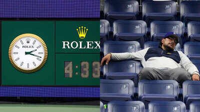 Matches increasingly spill into the early hours at US Open 2026. (Pic credit: X/AP) ‘This is not sustainable’: US Open’s post-2 am finishes spark player backlash as Navratilova, Becker question late-night scheduling