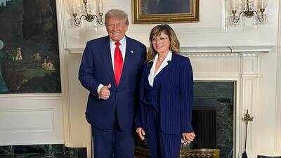 US President Donald Trump praises Maria Bartiromo as a “true warrior” after her Fox News exit, saying her fans “will not be happy.” (Photo: Instagram) Donald Trump calls Maria Bartiromo a ‘true warrior’ after Fox News exit, says he ‘can’t believe’ she is leaving and warns ‘her fans will not be happy’