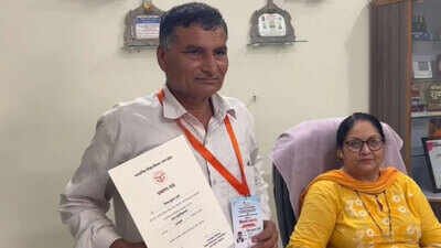 At 59, Vijay Kumar Sharma finally becomes government teacher after 27 years and multiple exam attempts He cleared TGT exam 6 times and PGT 4 times; at 59, Vijay Kumar Sharma finally became a government teacher