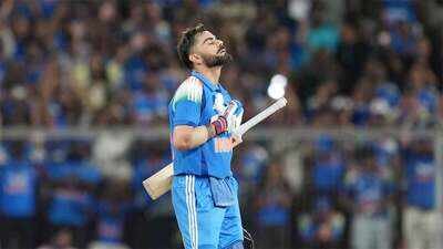 Virat Kohli breaks Sachin Tendulkar's record for most ODI centuries against a team