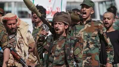 Yemen’s Houthi rebels march during a mobilization campaign in Sanaa, Yemen. (AP Photo) US warns citizens to ‘reconsider travel’ to Saudi Arabia amid Houthi attacks, issues Level 3 advisory