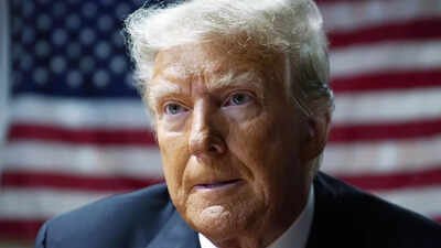 US President Donald Trump said the US wanted to ensure the nuclear weapons never fall into Iranian hands (AP photo). 'We'll knock it out fast': Trump says may target Iran's Pickaxe Mountain nuclear facility