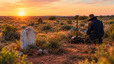 Representative Image (AI-generated) An Australian council hired specialists to search two remote cemeteries for lost graves; the project has now located 658 unmarked burials, with 338 at White Cliffs and 320 at Menindee