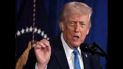 US President Donald Trump. ‘Will sign those checks’: Trump repeats $5,000 promise to US adults if Republicans win 2026 midterms