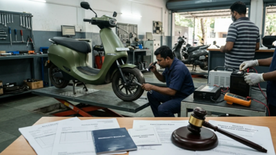 AI generated image used for representative purpose Complainant gets Rs 1.63 lakh payout after electric scooter faced defects, failed to deliver promised mileage