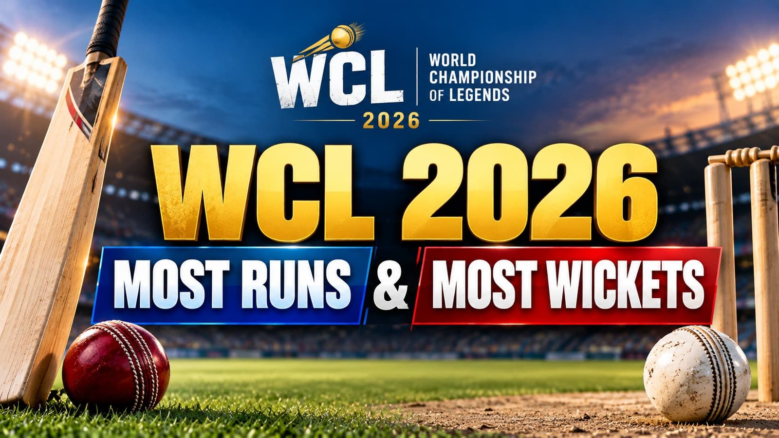 WCL 2026 Most Runs and Most Wickets After West Indies Champions vs Bangladesh Champions Match