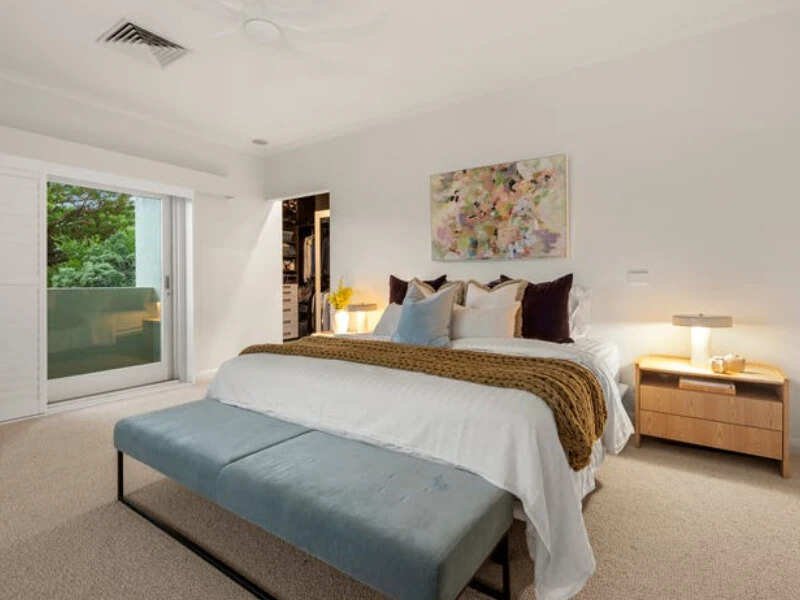 The bedroom