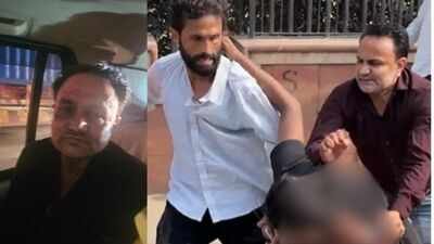Image Credit: X CJP stir: 4 men held over viral video of assault on protester