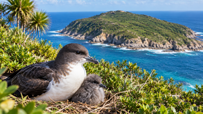 Representative Image (AI-generated) In 1997, Australia eradicated rabbits from Cabbage Tree Island as part of a wider Gould’s petrel rescue; by 2000 the colony had grown to more than 800 breeding pairs and was producing over 400 young a year