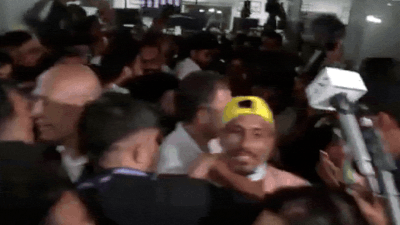 Visual of Rahul Gandhi allegedly pushing female journalist 'Rahul Gandhi grabbed my hand, pushed me': Pregnant journalist alleges assault during INDIA bloc protest