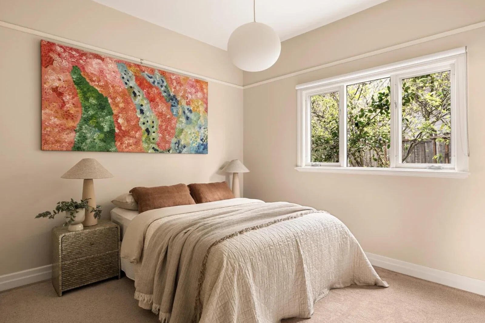 The bedroom