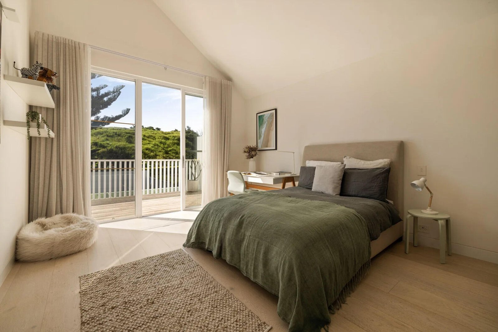 The bedroom