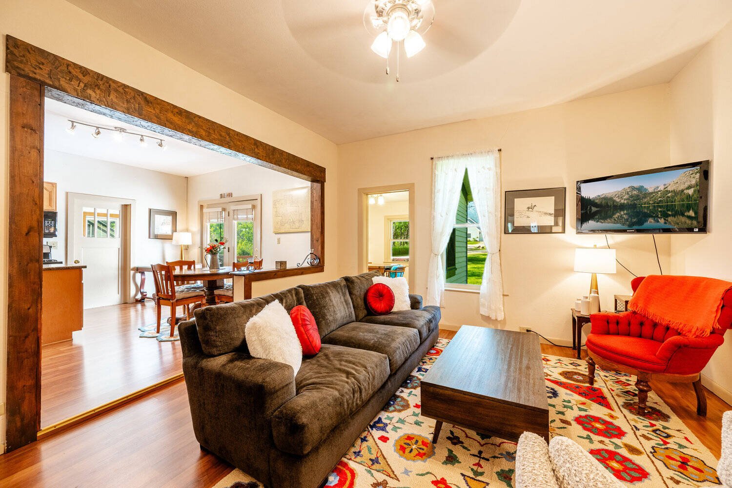 The living space