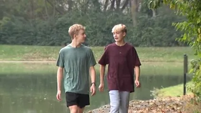 Two Indiana teen brothers, 15 and 14, jumped into a retention pond to save a grandmother and two young children; one pulled a submerged 2-year-old from a stroller and got the toddler breathing again