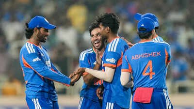 Indian cricket team (PTI Photo) India vs West Indies: Rain threat looms over T20I series decider in Bengaluru