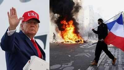 Trump blames immigration for France protests ‘Hatred in their hearts’: Trump links France violence to immigration, urges border closure