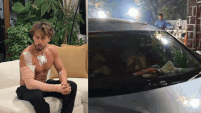 (Image Credit: X) Lawrence Bishnoi gang claimed responsibility on social media for the attack. New video captures Tiger Shroff's assassination bid: 3 men, 7 shots fired, gun jams before 6th