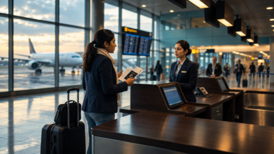 AI generated image used for representative purpose British Airways left PhD scholar stranded at London airport after refusing boarding for Bengaluru flight; consumer commission orders airline to pay Rs 1.66 lakh to passenger