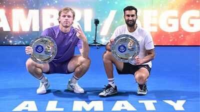 India's number one doubles player Yuki Bhambri won his first ATP Tour title of the 2026 season, partnering American Ryan Seggerman to clinch the Almaty Open India's Yuki Bhambri wins Almaty Open title; triumph offers timely boost after medal-less Asian Games