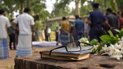 Hindu teacher killed in Bangladesh (AI-generated image) Hindu teacher killed while mediating dispute in Bangladesh