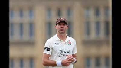 James Anderson (Photo by Reuters) Career not ending! 44-year-old James Anderson to play in Italy after Lancashire exit