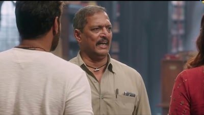 Nana Patekar's still from his cameo in Golmaal Again. Nana Patekar's still from his cameo in Golmaal Again.