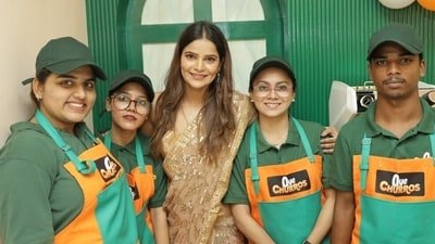 Archana Gautam says her Mumbai cafe was robbed. Archana Gautam says her Mumbai cafe was robbed.