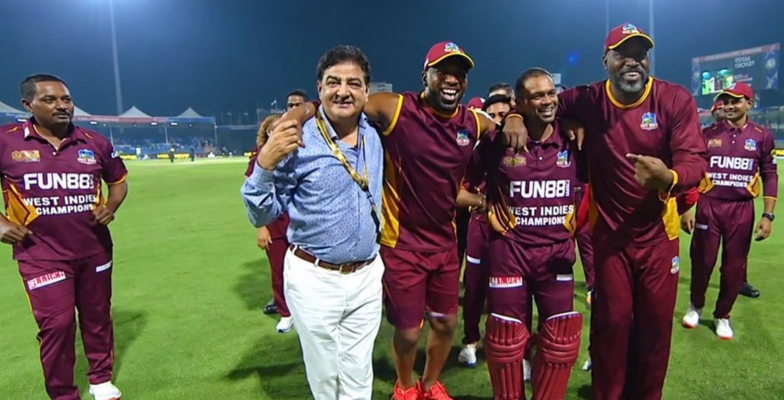 West Indies Champions Win Maiden World Championship of Legends Title with Nine-Wicket Victory