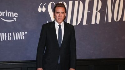 Nicolas Cage starred in the Amazon Prime Video show Spider-Noir, which was abruptly cancelled after one season. (AFP)