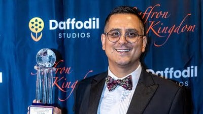 Arfat Sheikh, an award-winning Kashmiri filmmaker, was detained by ICE in September.