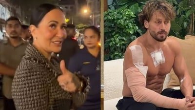Ayesha Shroff gives health update about son Tiger Shroff. Ayesha Shroff gives health update about son Tiger Shroff.