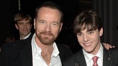 Bryan Cranston pens emotional note for his on screen son RJ Mitte. Bryan Cranston pens emotional note for his on screen son RJ Mitte.