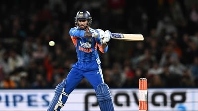Tilak Varma played a brilliant knock, taking India to a thrilling win. (AFP) Tilak Varma played a brilliant knock, taking India to a thrilling win. (AFP)