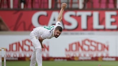 Anrich Nortje bowled just 3.3 overs in the second Test. (AFP)