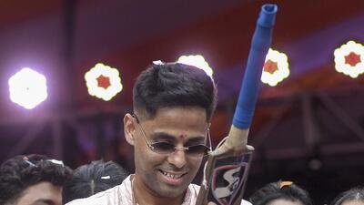 File picture of Mumbai’s former India T20 skipper Suryakumar Yadav. (PTI)