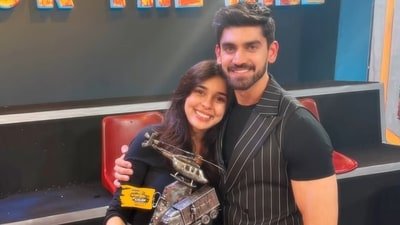 Avinash Mishra and Eisha Singh finally confirm their relationship. Avinash Mishra and Eisha Singh finally confirm their relationship.