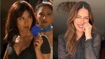 Himani Shah starred in Falguni Pathak’s Maine Payal Hai Chhankai music video.