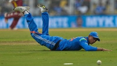 Yashasvi Jaiswal last played for India in the Test series against Sri Lanka. (AP Photo/Anupam Nath)