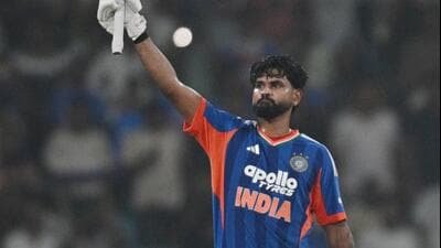 Indian skipper Shreyas Iyer scored a match-winning ton against West Indies on Tuesday. (Deepak Gupta/Hindustan Times) Indian skipper Shreyas Iyer scored a match-winning ton against West Indies on Tuesday. (Deepak Gupta/Hindustan Times)