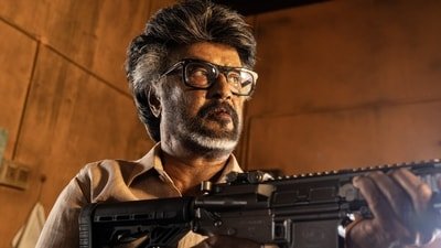 Jailer 2 box office collection day 11: Rajinikanth in a still from the film. Jailer 2 box office collection day 11: Rajinikanth in a still from the film.