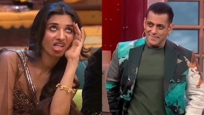 Salman Khan roasts Kanika Mann in Bigg Boss 20.