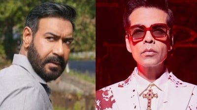 Karan Johar praised Ajay Devgn's Drishyam 3. Karan Johar praised Ajay Devgn's Drishyam 3.
