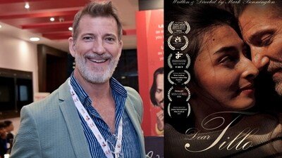 Actor-director Mark Bennington on his visit to Lucknow and in a still from his debut short film Dear Tillo