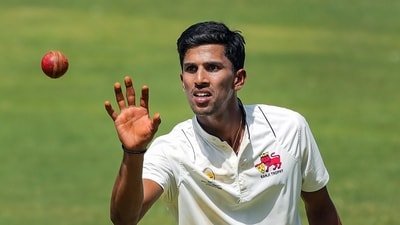 Tanush Kotian is yet to make his Test debut (PTI) Tanush Kotian is yet to make his Test debut (PTI)