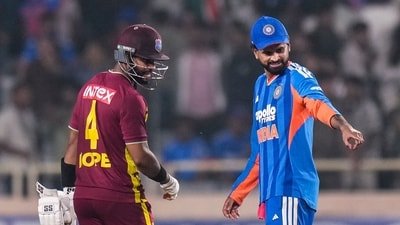 India and West Indies combined to score more than 800 runs in the 2nd T20I in Ranchi. (PTI)