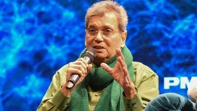 Filmmaker Subhash Ghai spoke about the changing business of cinema. (PTI Photo)  (PTI11_26_2024_000410B) (PTI)