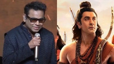 AR Rahman reveals 2014 email predicted his Ramayana journey at the music launch in Chennai.